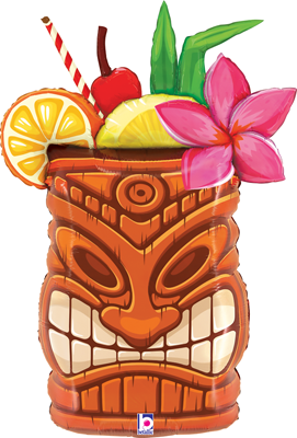 34" Tiki Drink Balloon