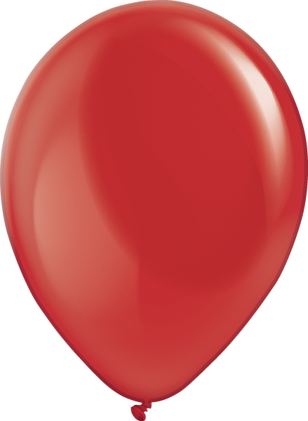 11 Inch Ruby Red Latex Balloons 100pk - Balloons.com