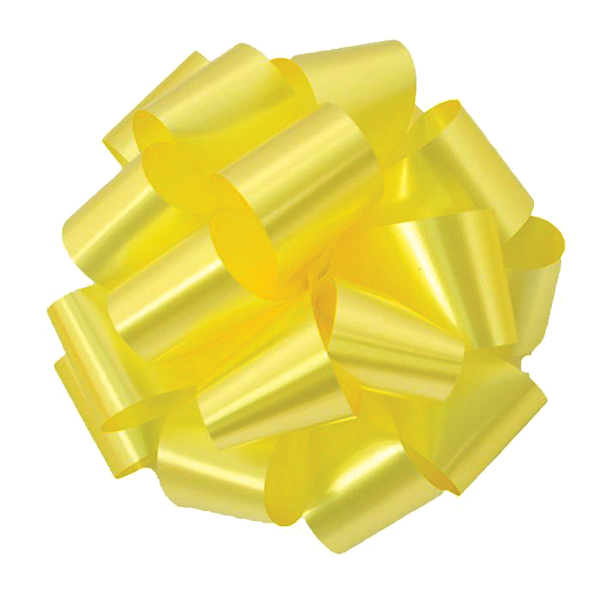 5 inch prenotch daffodil bow balloons