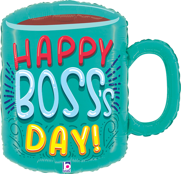 22 inch boss s day coffee balloon balloons