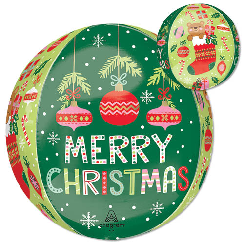 Orbz christmas beary christmas balloon balloons