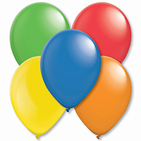 Solid Color Round Latex Balloons