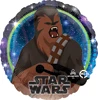 This balloon has chewbacca on it holding a crossbow