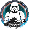 This balloon has a storm trooper on it