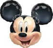 This balloon is shaped like mickey mouses head