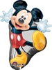 This balloon is in the shape of Mickey Mouse