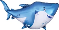 This balloon has a shark shape