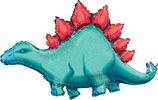 This balloon is in the shape of a Stegosaurus Dinosaur