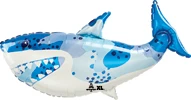 This balloon has a shark shape