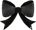 Black bow shaped balloon with glossy finish elegant design for party decoration and event decorProvide your feedback on BizChat