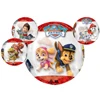 This balloon is an orb with the characters from Paw Patrol on it