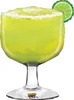 This balloon has the shape of a margarita glass