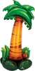 This balloonhas the shape of a palm tree